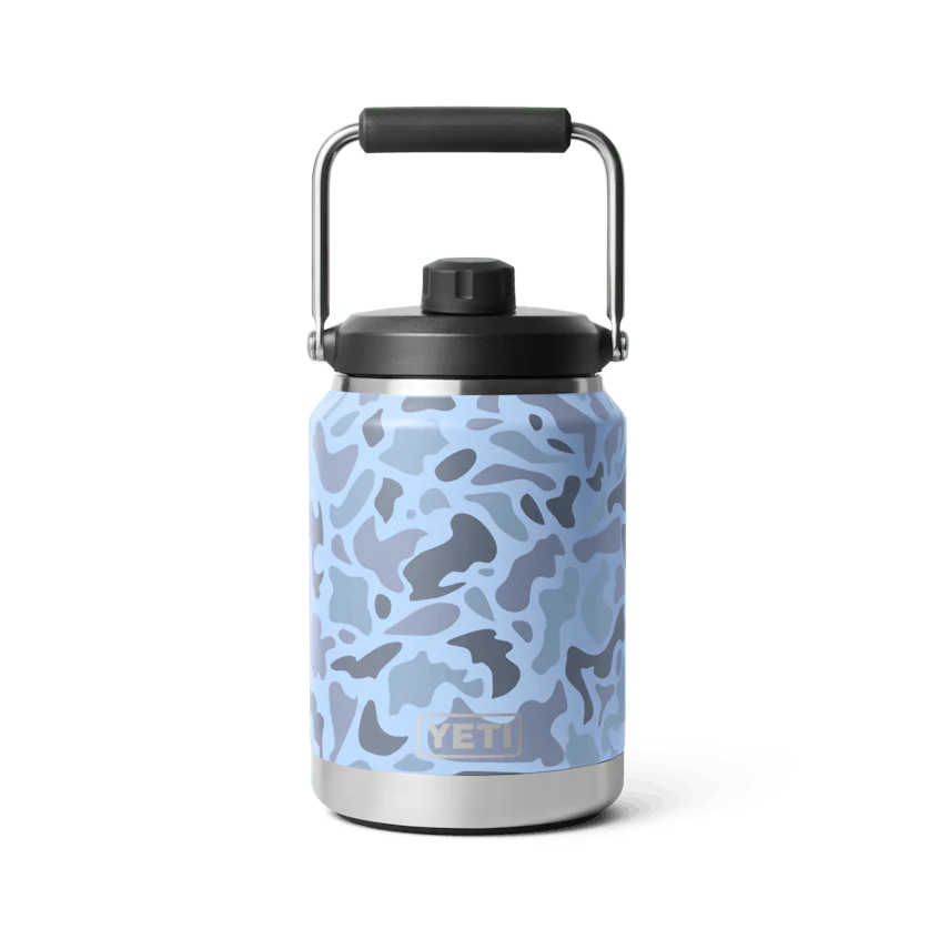 YETI RAMBLER® HALF GALLON WATER JUG BLUE CAMO | Yeti Market