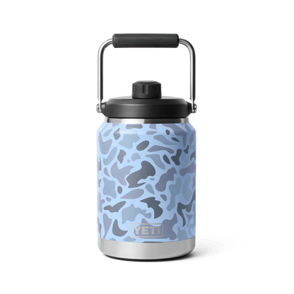 YETI RAMBLER® HALF GALLON WATER JUG BLUE CAMO | Yeti Market