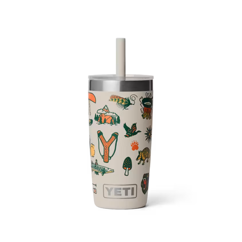 YETI RAMBLER 10 OZ TUMBLER STRAW CAPE SUMMER CAMP | Yeti Market