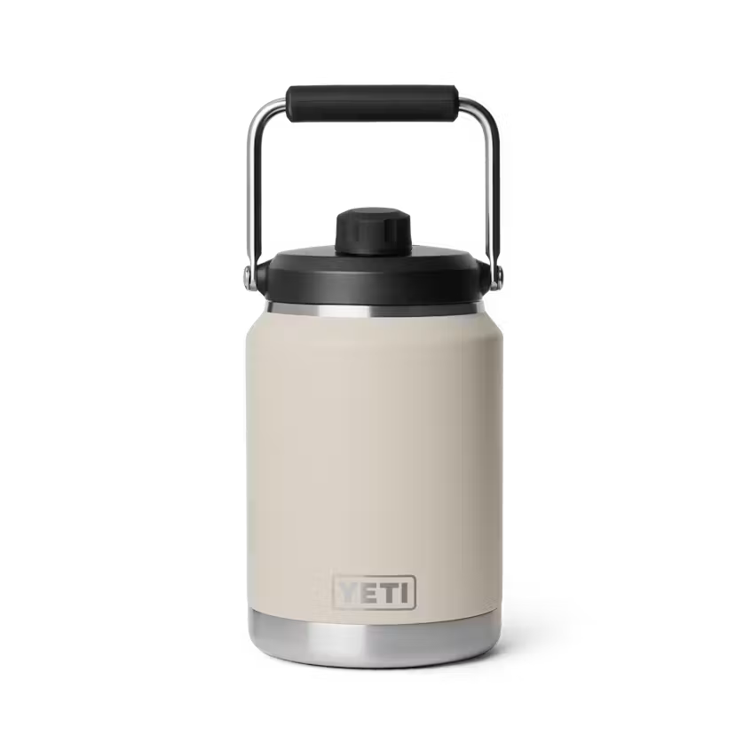 YETI RAMBLER HALF GALLON WATER JUG CAPE TAUPE | Yeti Market