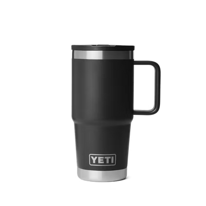 YETI 20 OZ TRAVEL MUG STRAW NEGRO | Yeti Market