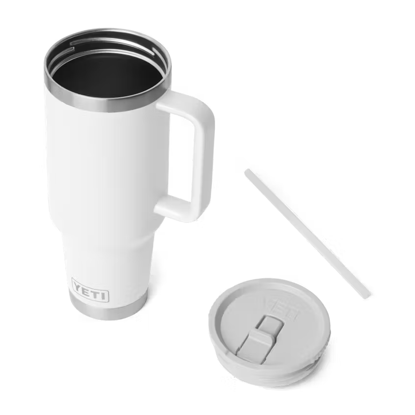 RAMBLER® 40 OZ TRAVEL MUG STRAW