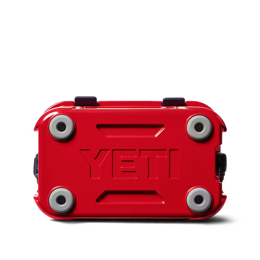 HIELERA RIGIDA YETI ROADIE 15 HARD COOLER - PATRIOTIC RESCUE RED/WHITE/NAVY