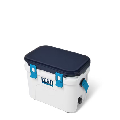 ROADIE® 15 HARD COOLER FOG GRAY/BLUE | Yeti Market