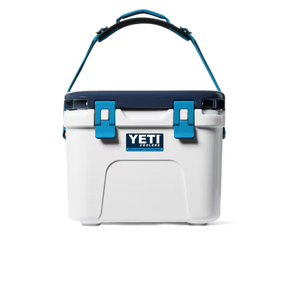 ROADIE® 15 HARD COOLER FOG GRAY/BLUE | Yeti Market
