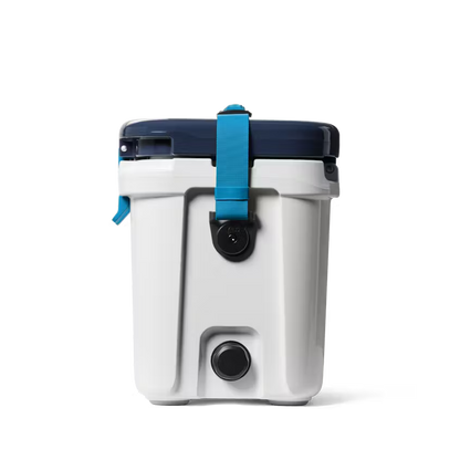 ROADIE® 15 HARD COOLER FOG GRAY/BLUE | Yeti Market