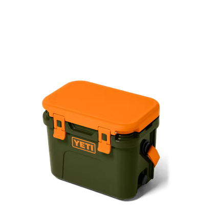 HIELERA RIGIDA YETI ROADIE 15 OLIVE/KING CRAB ORANGE | Yeti Market