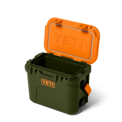 HIELERA RIGIDA YETI ROADIE 15 OLIVE/KING CRAB ORANGE | Yeti Market