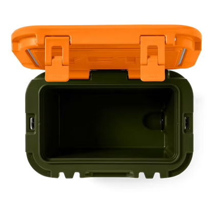 HIELERA RIGIDA YETI ROADIE 15 OLIVE/KING CRAB ORANGE | Yeti Market