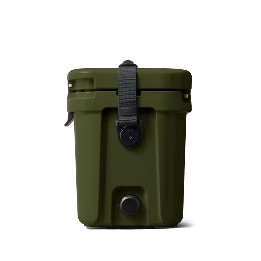 HIELERA RIGIDA YETI ROADIE 15 HARD COOLER - OLIVE