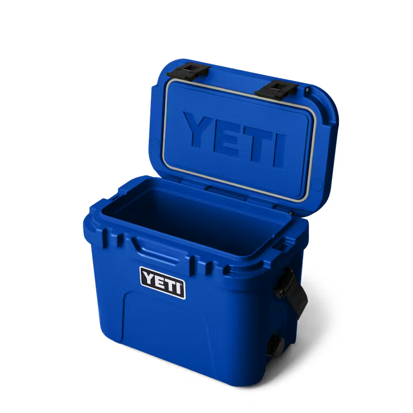 HIELERA RIGIDA YETI ROADIE 15 HARD COOLER - ROYAL BLUE