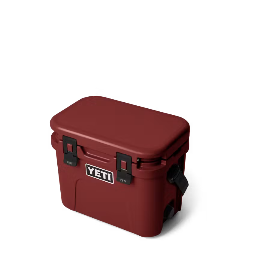 HIELERA RIGIDA YETI ROADIE 15 HARD COOLER STAG RED