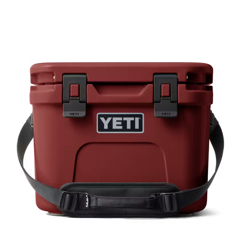 HIELERA RIGIDA YETI ROADIE 15 HARD COOLER STAG RED