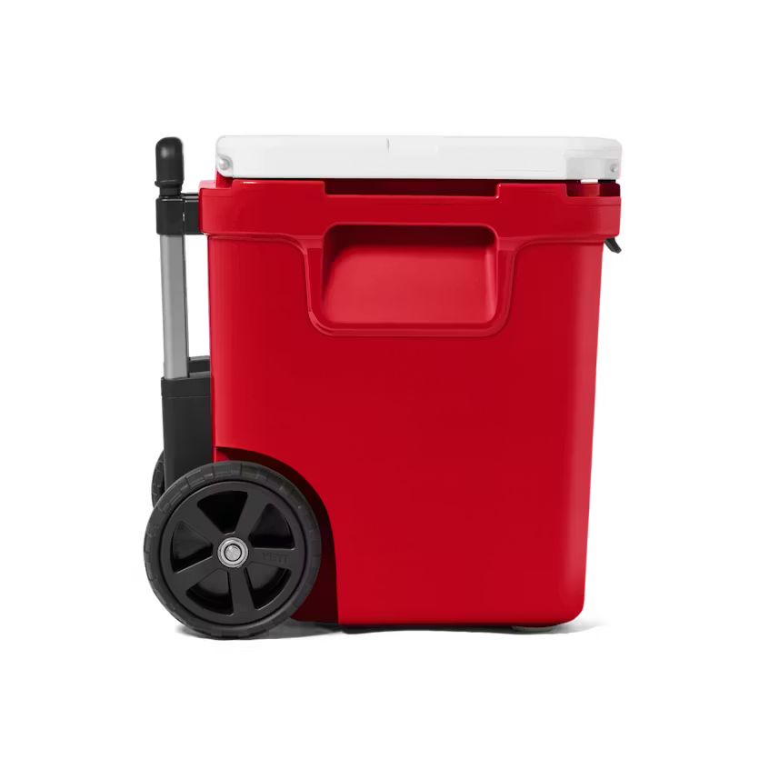 HIELERA RIGIDA YETI ROADIE 48 WHEELED COOLER - RESCUE RED/WHITE/NAVY