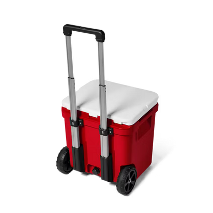 HIELERA RIGIDA YETI ROADIE 48 WHEELED COOLER RESCUE RED/WHITE/NAVY | Yeti Market