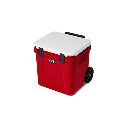 HIELERA RIGIDA YETI ROADIE 48 WHEELED COOLER RESCUE RED/WHITE/NAVY | Yeti Market