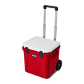 HIELERA RIGIDA YETI ROADIE 48 WHEELED COOLER - RESCUE RED/WHITE/NAVY