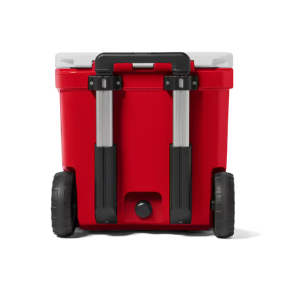 HIELERA RIGIDA YETI ROADIE 48 WHEELED COOLER RESCUE RED/WHITE/NAVY | Yeti Market