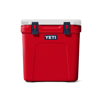 HIELERA RIGIDA YETI ROADIE 48 WHEELED COOLER RESCUE RED/WHITE/NAVY | Yeti Market
