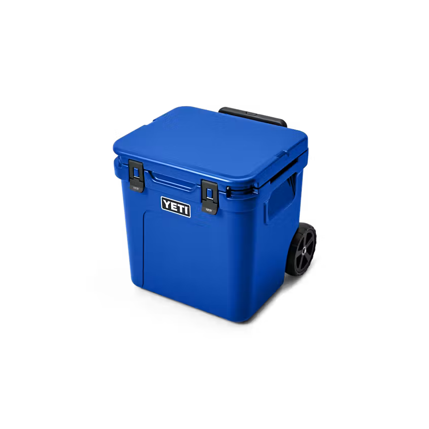 HIELERA RIGIDA YETI ROADIE 48 WHEELED COOLER - ROYAL BLUE