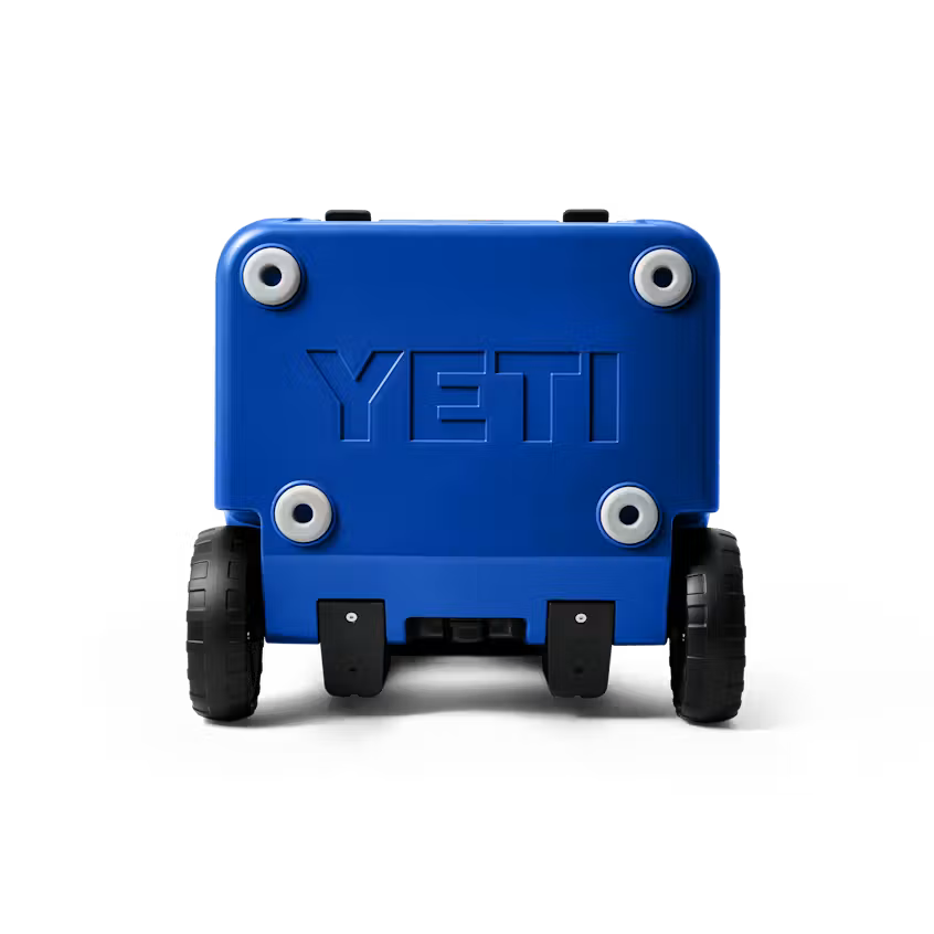 HIELERA RIGIDA YETI ROADIE 48 WHEELED COOLER - ROYAL BLUE