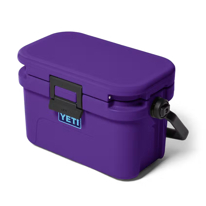 HIELERA RIGIDA YETI ROADIE 8 HARD COOLER - PACE PURPLE