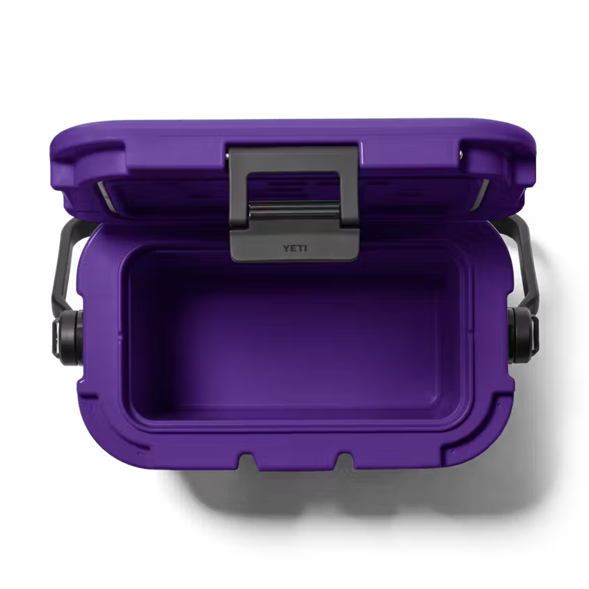 HIELERA RIGIDA YETI ROADIE 8 HARD COOLER - PACE PURPLE