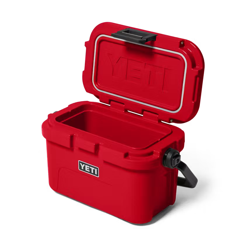 HIELERA RIGIDA YETI ROADIE 8 - RESCUE RED