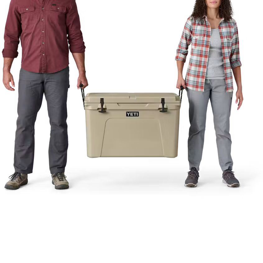 HIELERA RIGIDA YETI TUNDRA 105 HARD COOLER - TAN