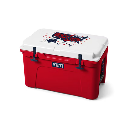 HIELERA RIGIDA YETI TUNDRA 45 HARD COOLER RESCUE RED/WHITE/NAVY | Yeti Market