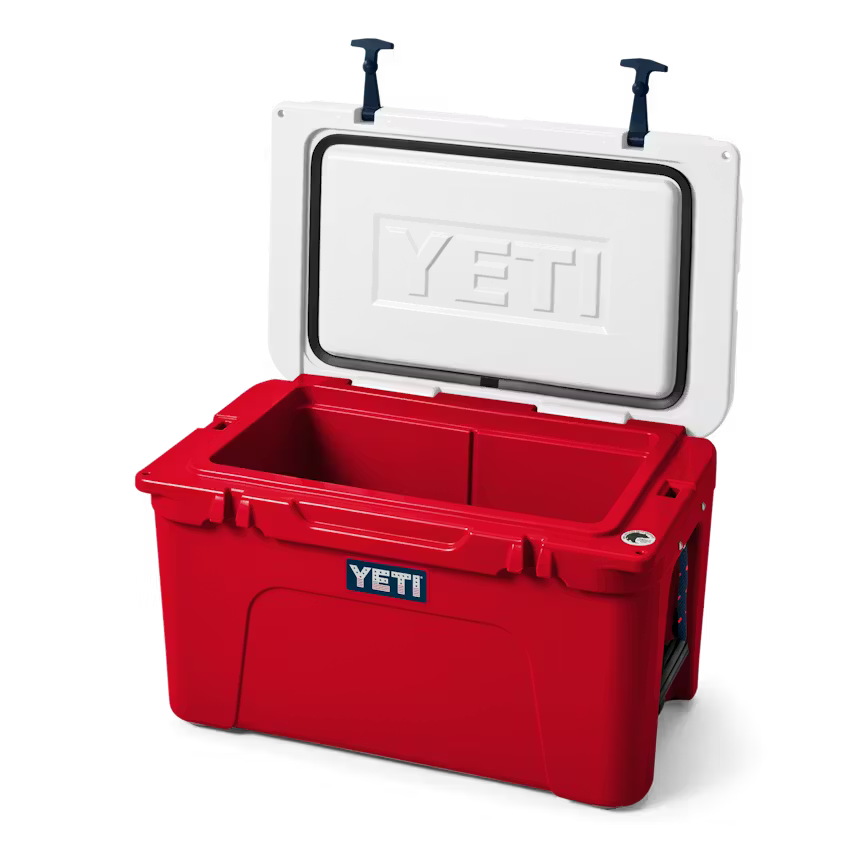 HIELERA RIGIDA YETI TUNDRA 45 HARD COOLER RESCUE RED/WHITE/NAVY | Yeti Market