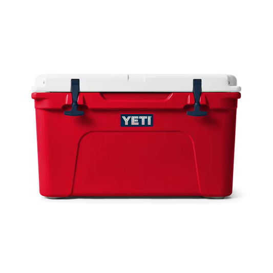 HIELERA RIGIDA YETI TUNDRA 45 HARD COOLER RESCUE RED/WHITE/NAVY | Yeti Market