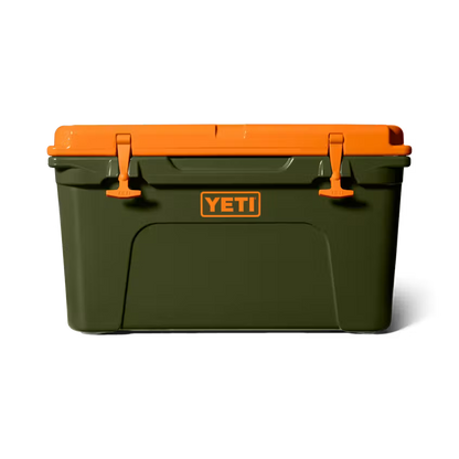 HIELERA YETI RIGIDA TUNDRA 45 OLIVE/KING CRAB ORANGE | Yeti Market