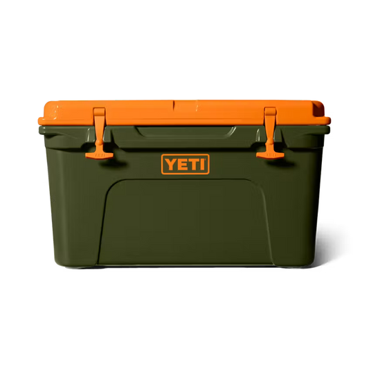 HIELERA YETI RIGIDA TUNDRA 45 OLIVE/KING CRAB ORANGE | Yeti Market