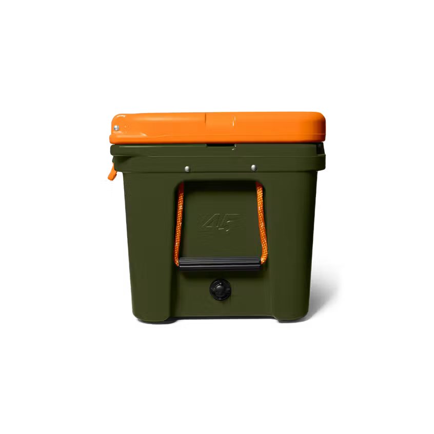 HIELERA YETI RIGIDA TUNDRA 45 OLIVE/KING CRAB ORANGE | Yeti Market