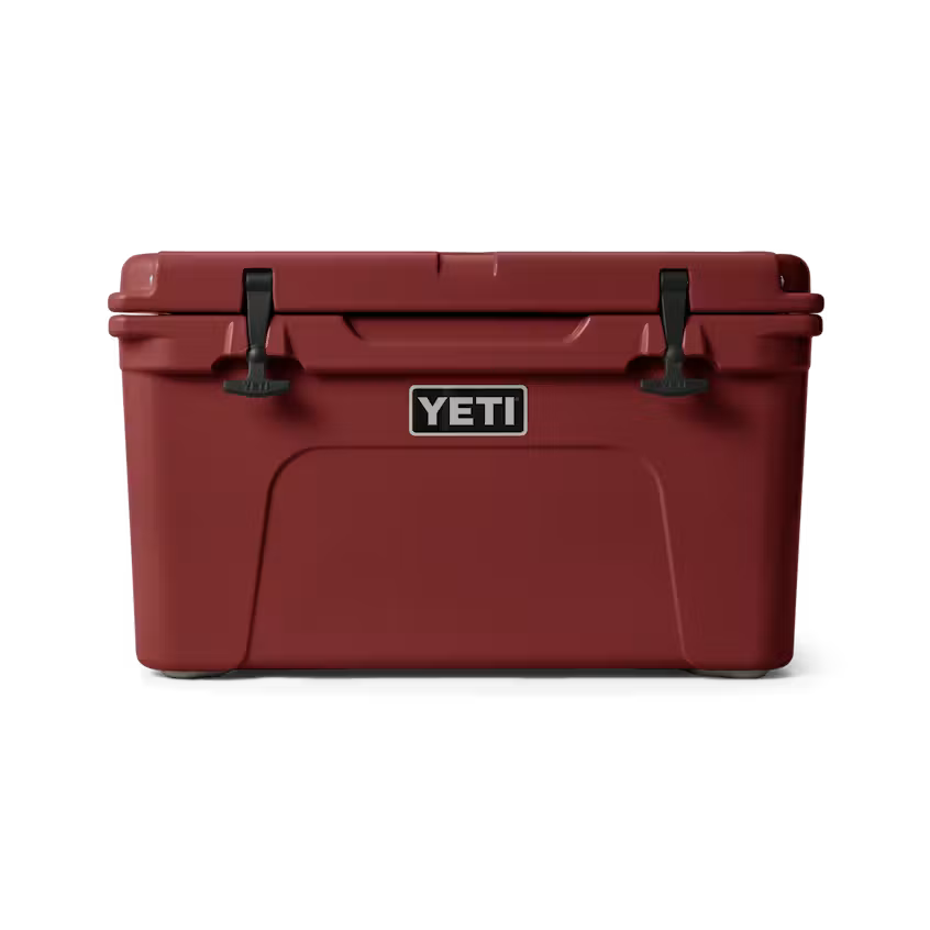 HIELERA RIGIDA YETI TUNDRA 45 HARD COOLER - STAG RED