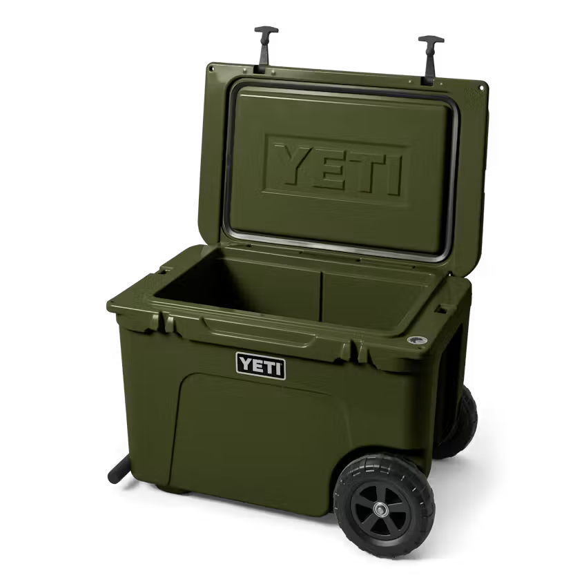 HIELERA RIGIDA YETI TUNDRA HAUL WHEELED HARD COOLER - OLIVE
