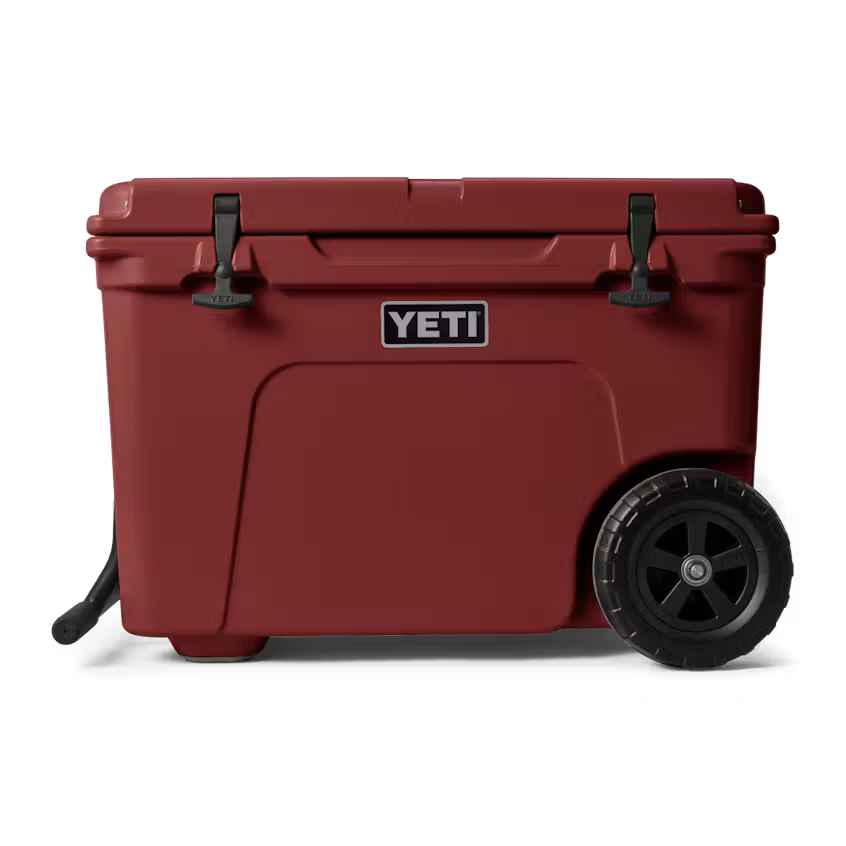 HIELERA RIGIDA YETI TUNDRA HAUL WHEELED COOLER - STAG RED