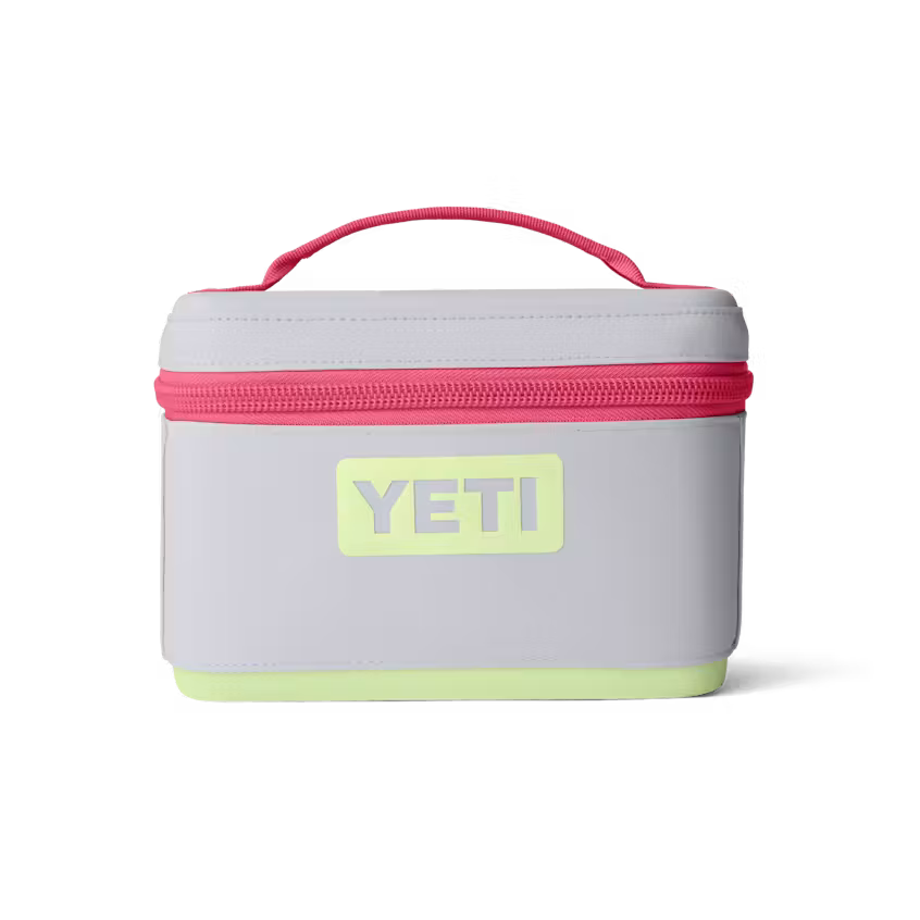 YETI LONCHERA DAYTRIP INSULATED SNACK BOX 3L - MIST/PINK/GRASSHOPPER