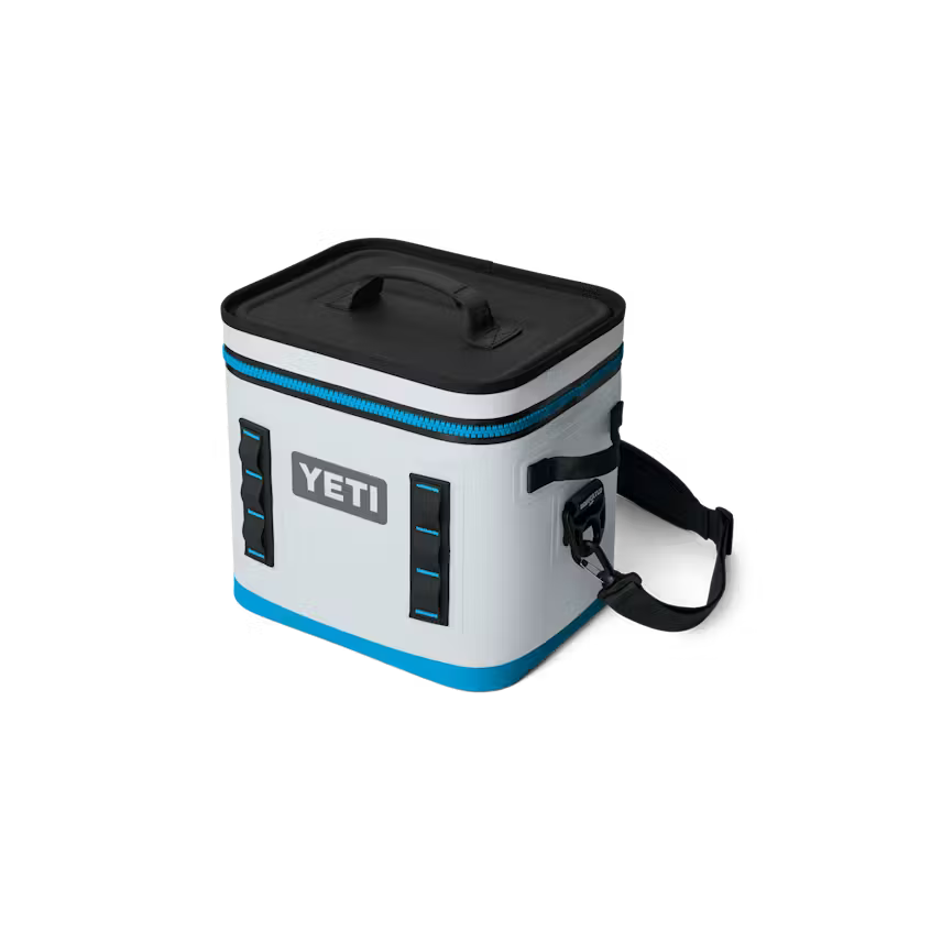 HOPPER FLIP® 12 SOFT COOLER FOG GRAY/BLUE | Yeti Market