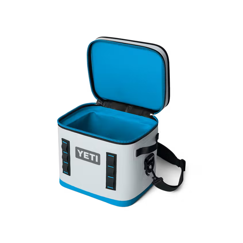 HOPPER FLIP® 12 SOFT COOLER FOG GRAY/BLUE | Yeti Market
