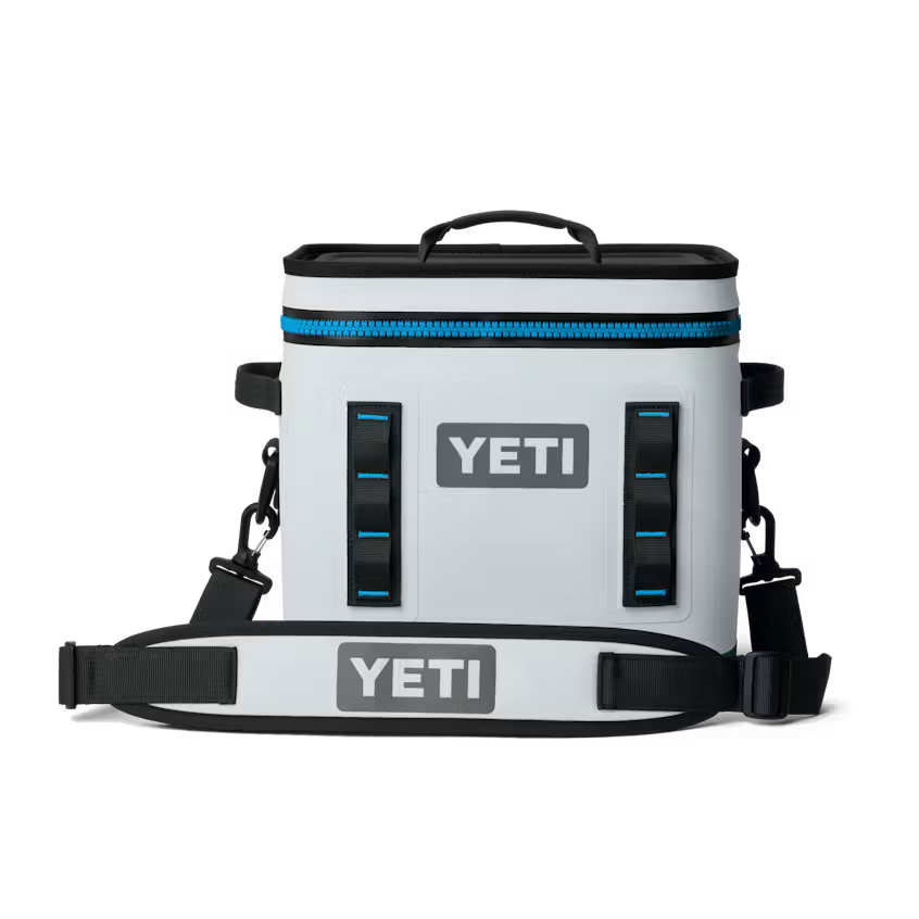 HOPPER FLIP® 12 SOFT COOLER FOG GRAY/BLUE | Yeti Market