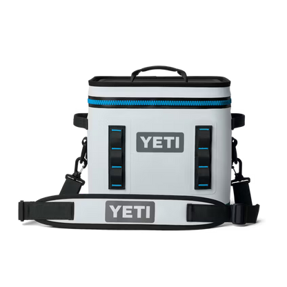 HOPPER FLIP® 12 SOFT COOLER FOG GRAY/BLUE | Yeti Market
