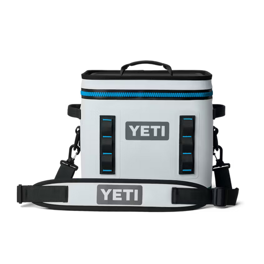 HOPPER FLIP® 12 SOFT COOLER FOG GRAY/BLUE | Yeti Market