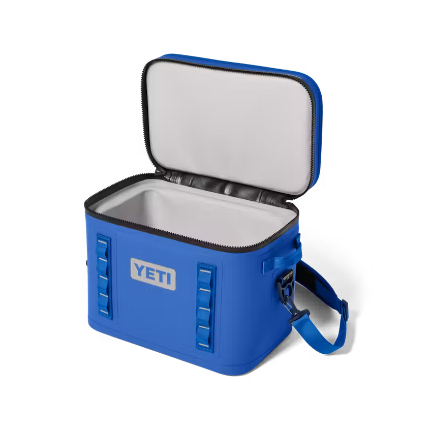 HIELERA SUAVE YETI HOPPER FLIP 18 SOFT COOLER - ROYAL BLUE