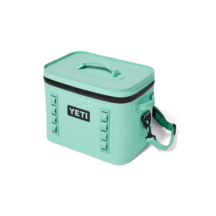 HIELERA SUAVE YETI HOPPER FLIP 18 SOFT COOLER - SEAFOAM