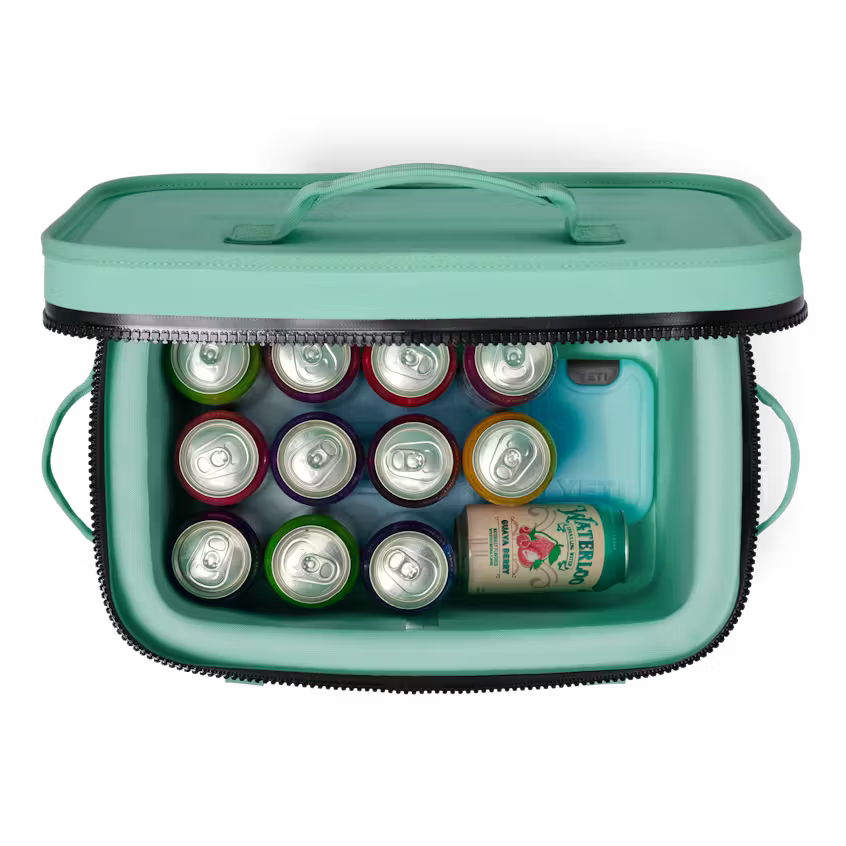 HIELERA SUAVE YETI HOPPER FLIP 18 SOFT COOLER - SEAFOAM