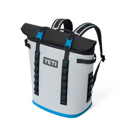 HOPPER® M20 SOFT BACKPACK COOLER FOG GRAY/BLUE | Yeti Market