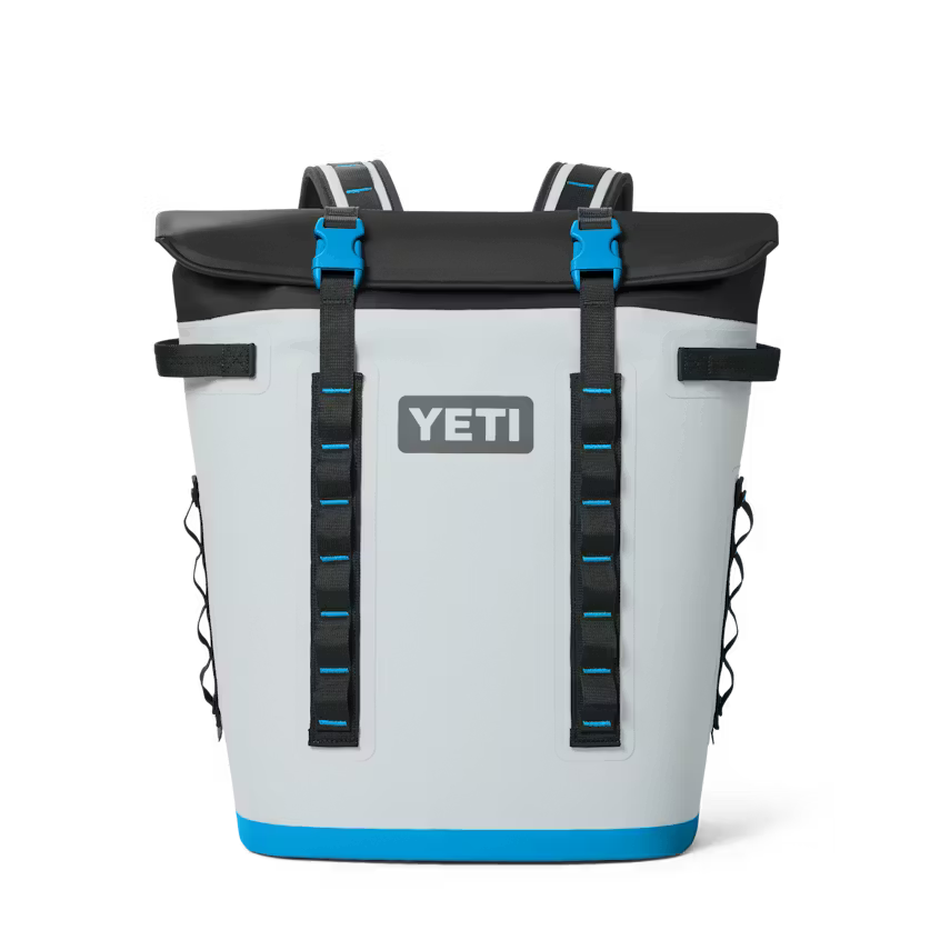 HOPPER® M20 SOFT BACKPACK COOLER FOG GRAY/BLUE | Yeti Market
