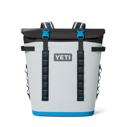 HOPPER® M20 SOFT BACKPACK COOLER FOG GRAY/BLUE | Yeti Market